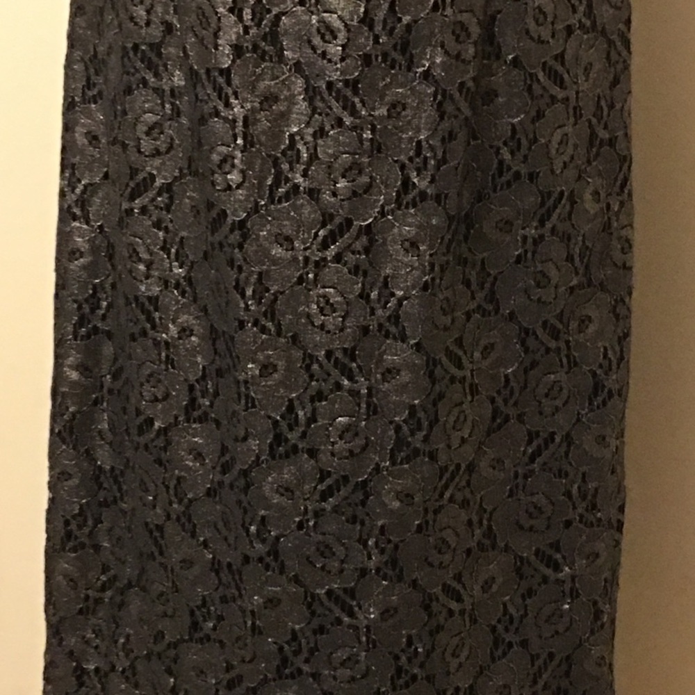 WHBM Pewter Lace Dress NWT - Picture 5 of 8